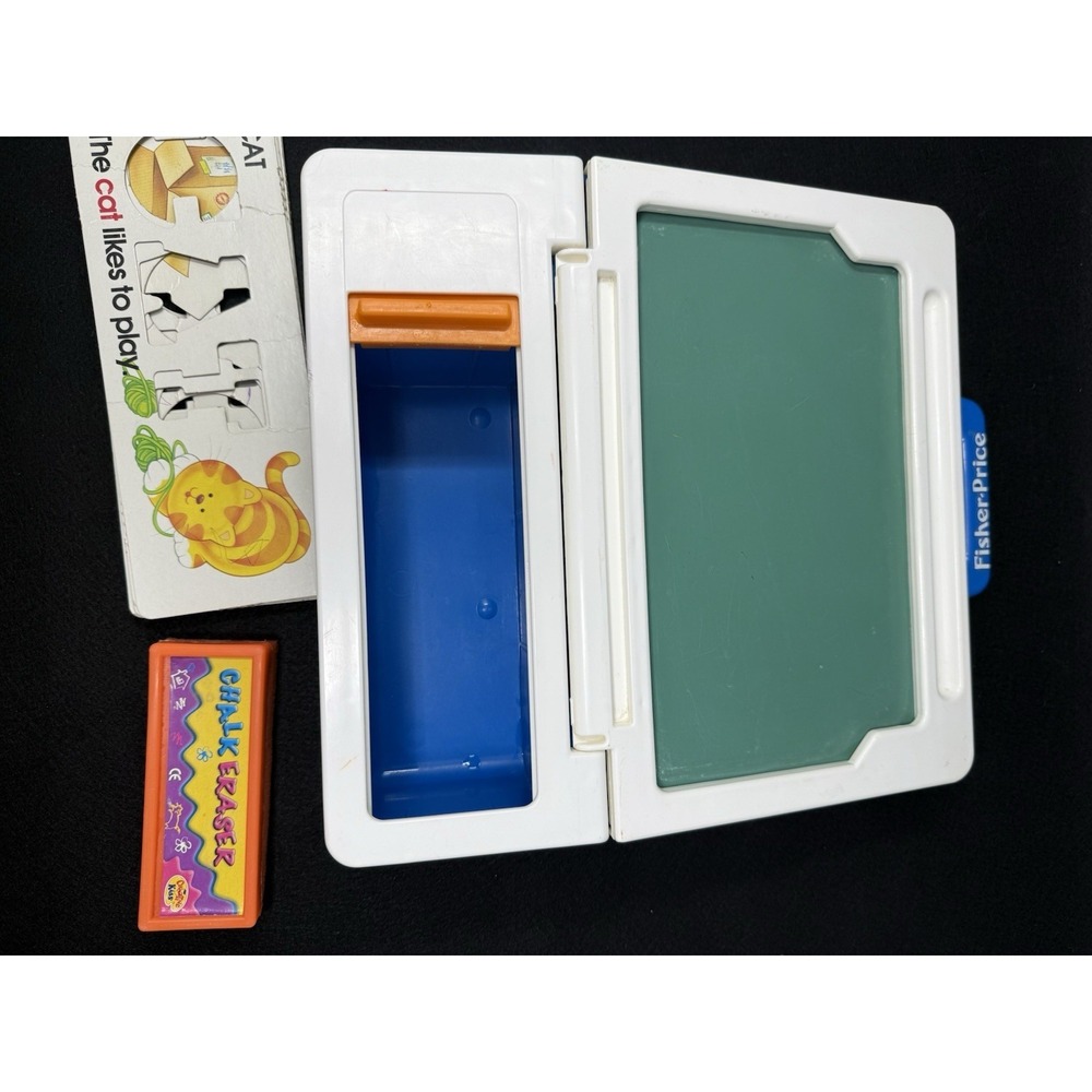 Vintage Fischer Price School Days Learning Center Alphabet Letters Case Cards - Picture 2 of 6
